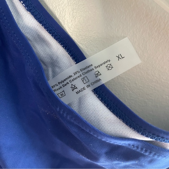 Royal Blue 2-piece Swimsuit - Picture 11 of 11